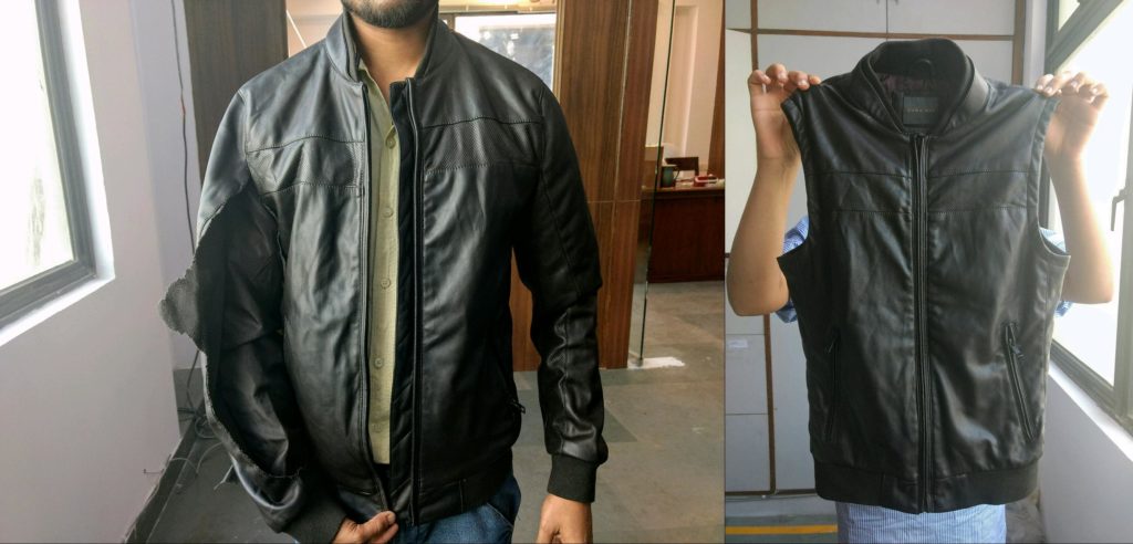 leather jacket customisation 
