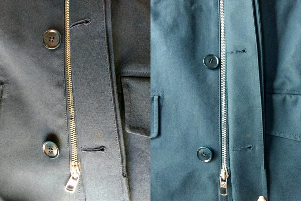 jacket zip replacement 
