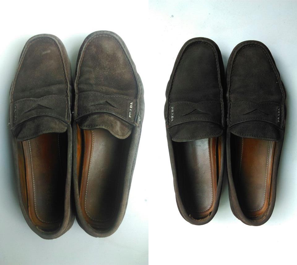 how to clean suede shoes 