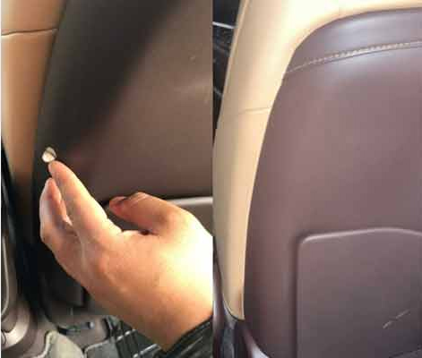 Leather Car Seat Tear & Crack Repair