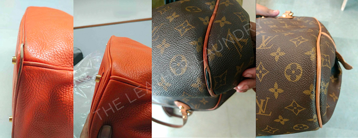 Louis Vuitton shoe repair - www.theleatherlaundry.com Look how we