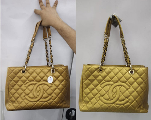 Milan Artisan - BROKEN TORN CHANEL BAG STRAP REPAIRS DONE BEAUTIFULLY BY  OUR MILAN ARTISAN REPAIR TEAM !!! Wear & Tear On Your Leathers ? Button  drop ? Inner Lining Torn ?