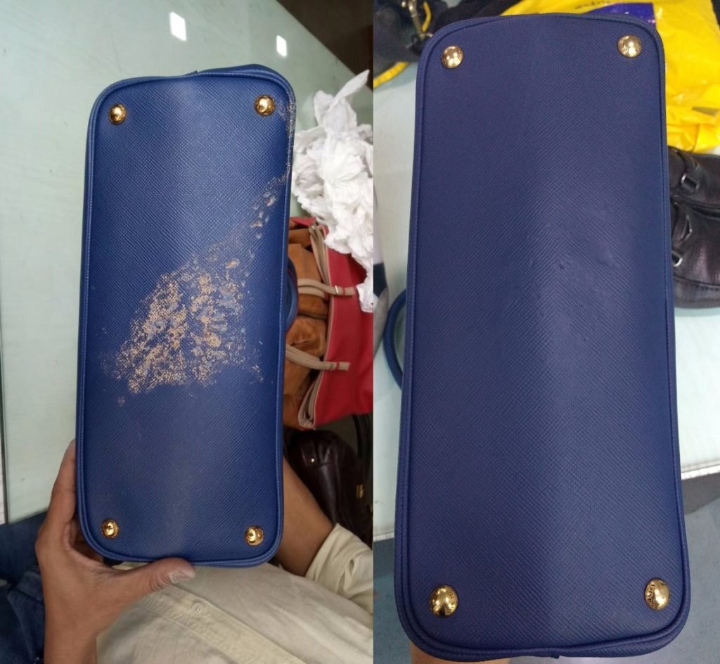 maintain leather bags