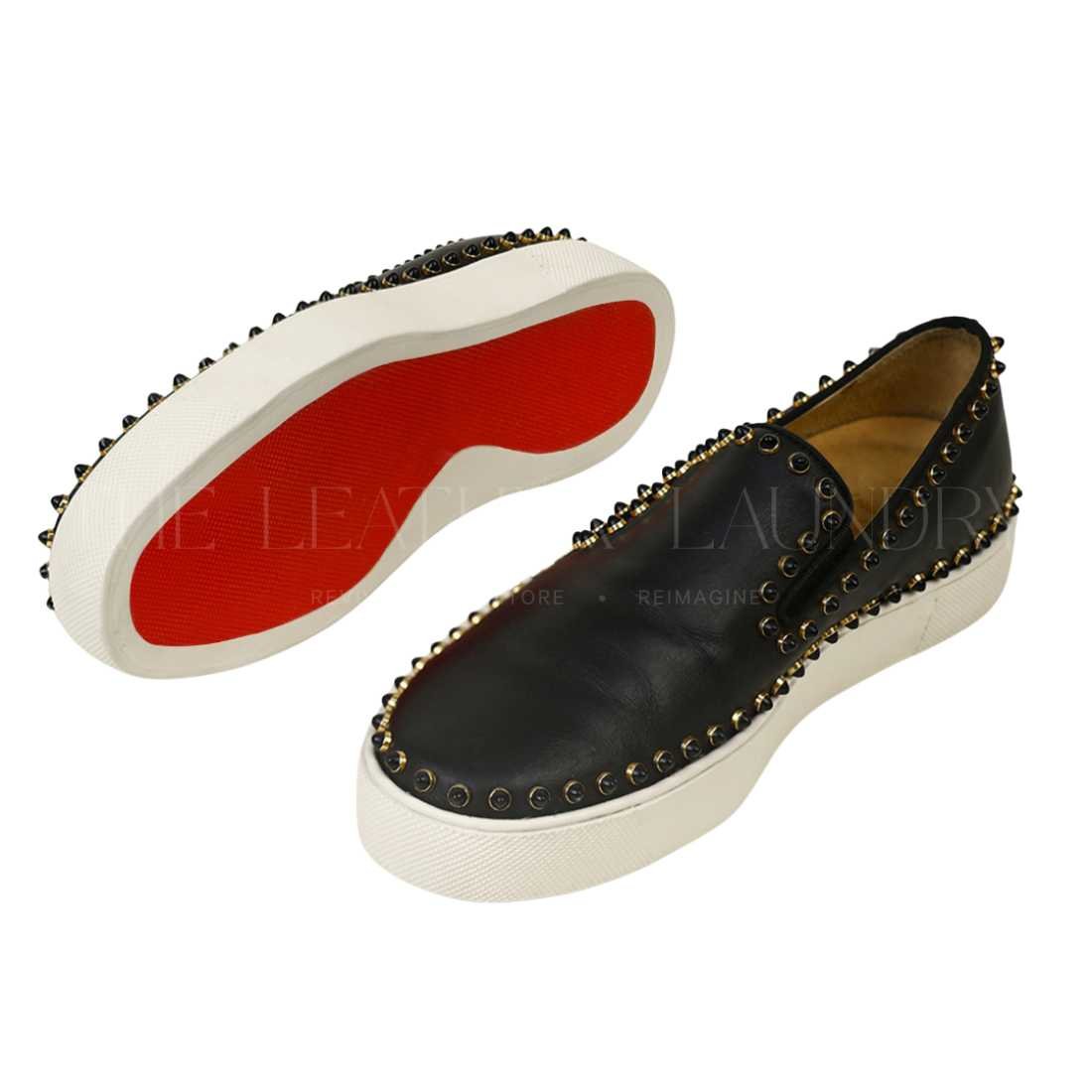 After — Red Sole Restored