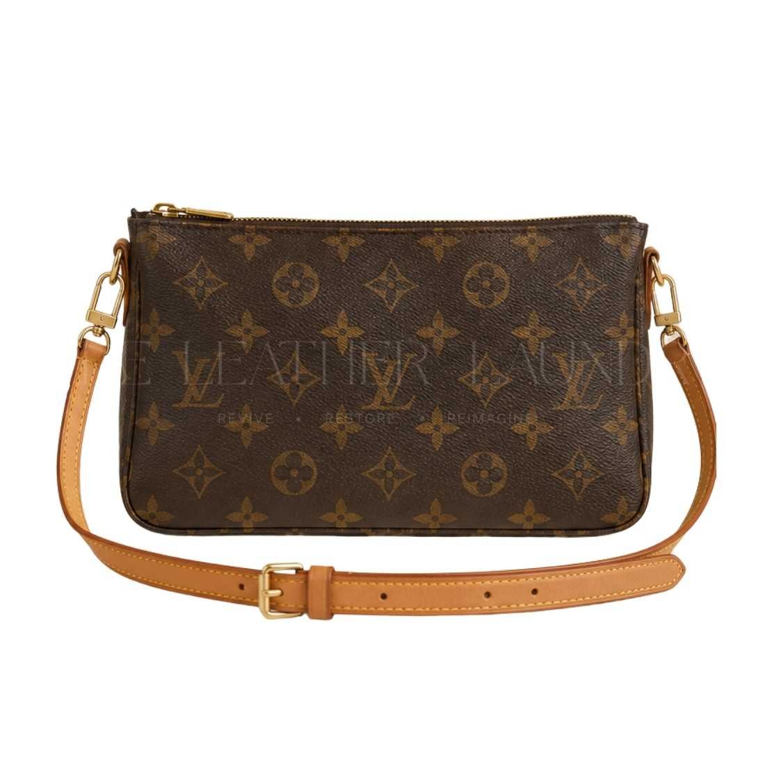 After — LV Bag Strap Addition