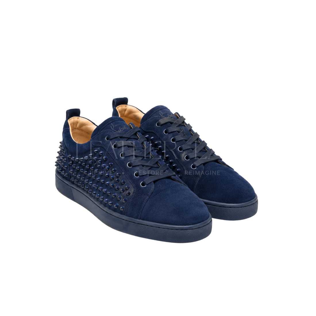 After — Loubiton Blue Shoes Spa