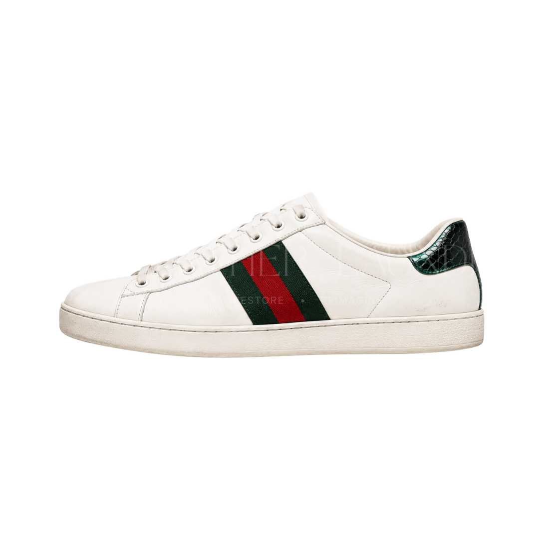 Before — Plain White Sneaker