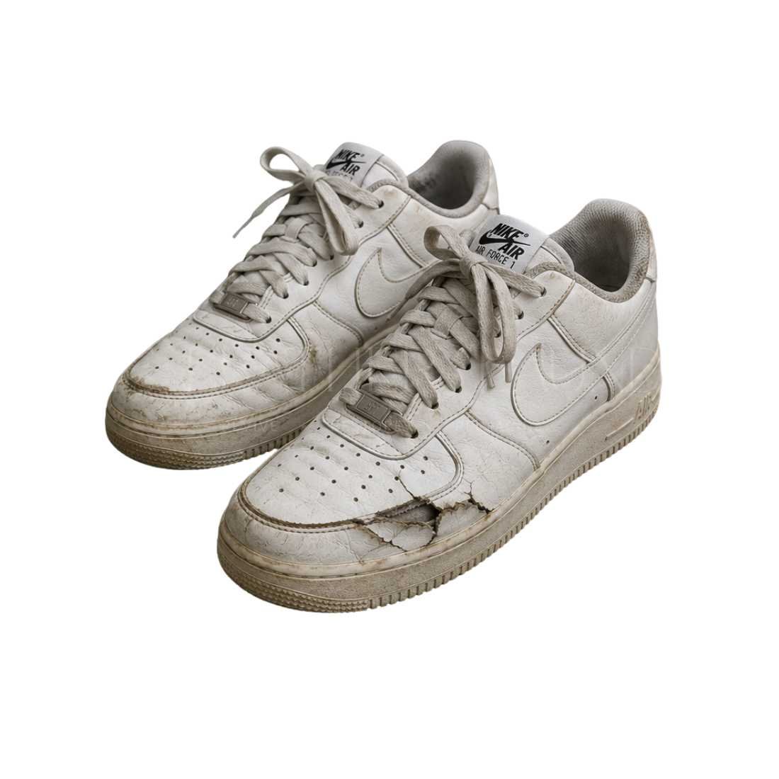 Before — LV Shoe — Torn Panel
