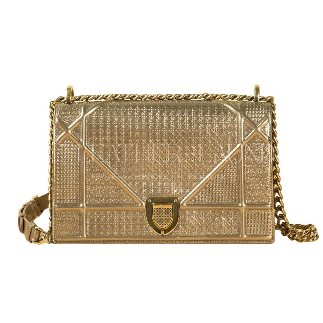After — Dior handbag Metallic Restoration