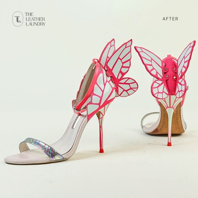 Butterfly Sandals after restoration in Mumbai