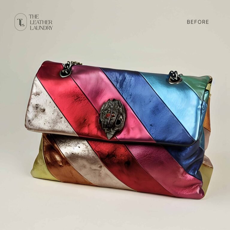 Kurt Geiger Bag before restoration in Mumbai