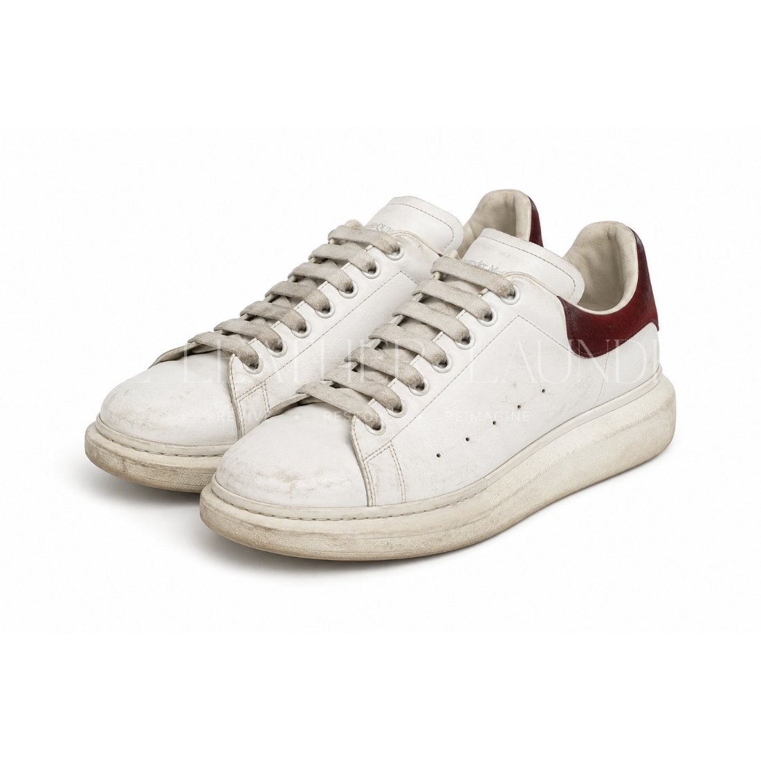 Before — Leather Shoe — Soiled