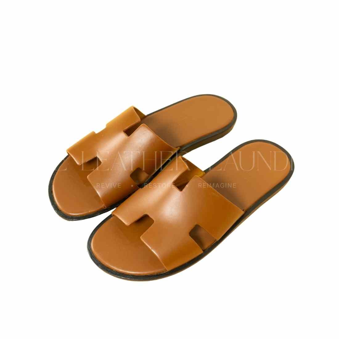 After Hermes Sandal Tear Repair